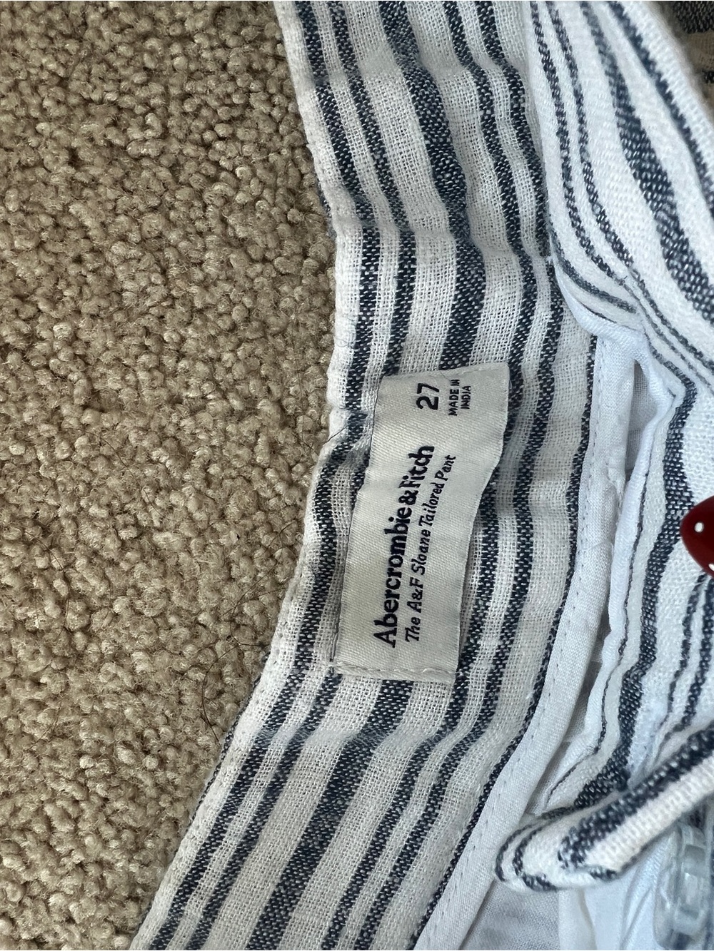 NWOT Abercrombie & Fitch Sloan Wide Leg Linen Pants - Picture 8 of 9